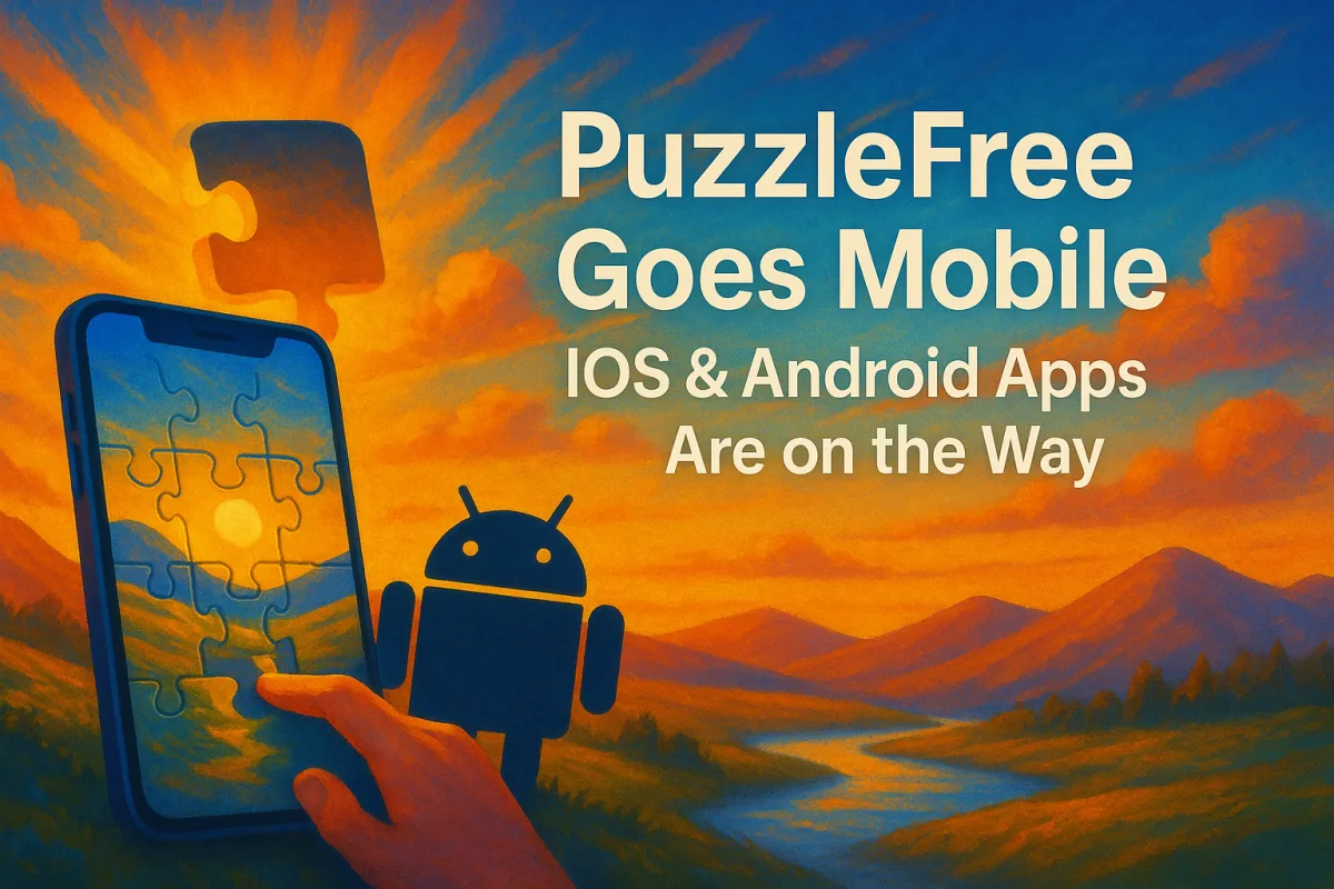 PuzzleFree Mobile: iOS & Android Apps Coming Soon