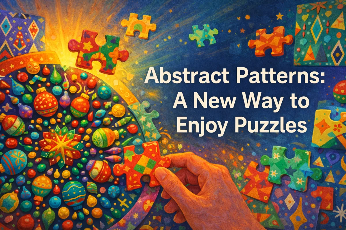 Abstract Patterns Puzzles: Colorful, Calm & Creative