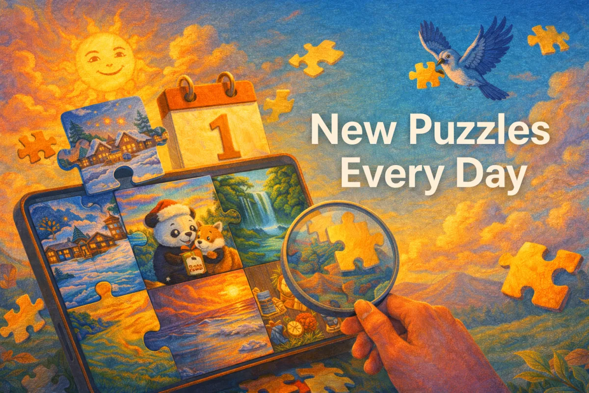 New Puzzles Daily on PuzzleFree - Fresh Fun Every Day