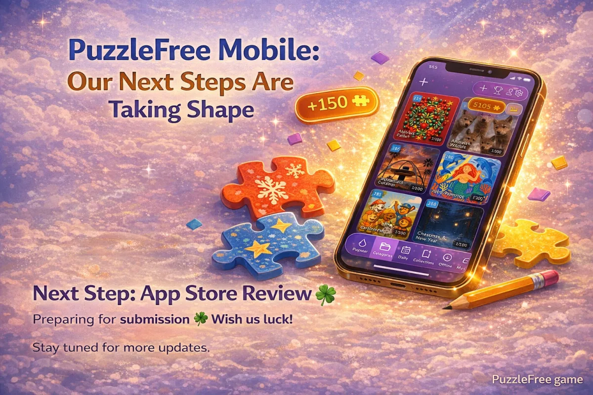 PuzzleFree Mobile: iOS & Android Apps Near Release