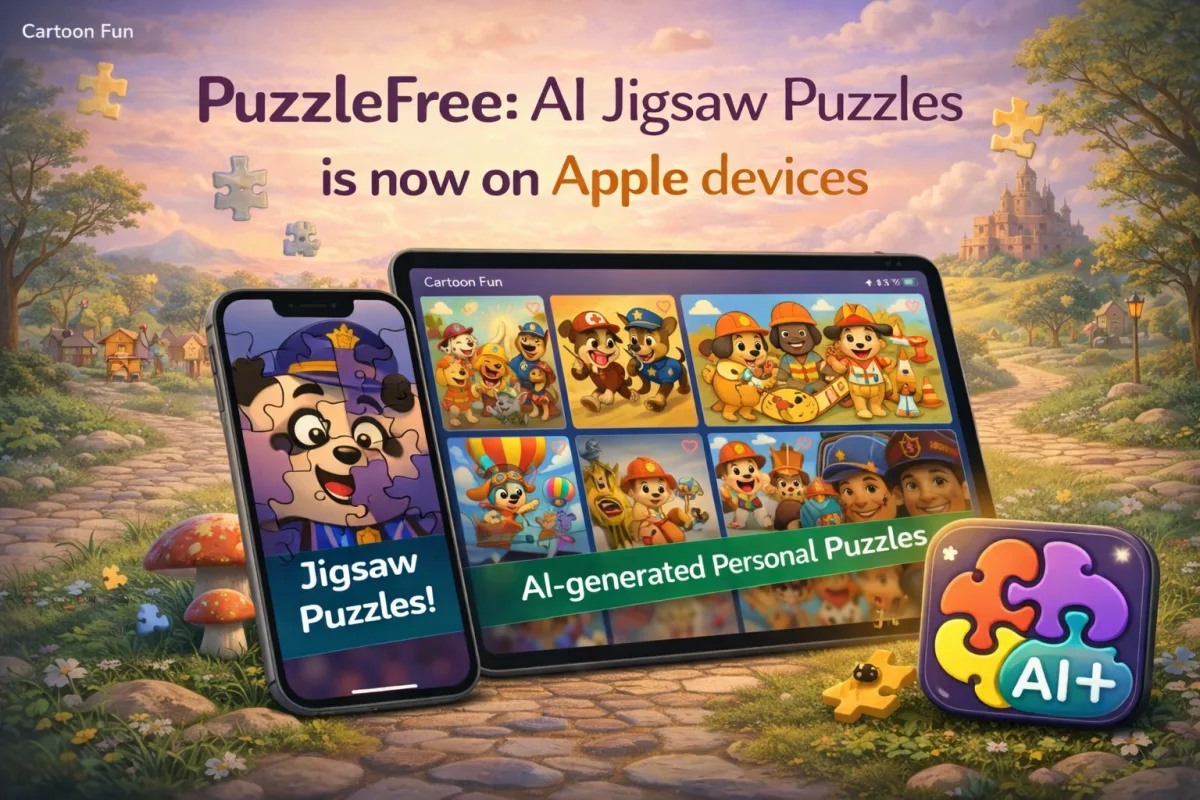 PuzzleFree on iPhone and iPad - Download on App Store