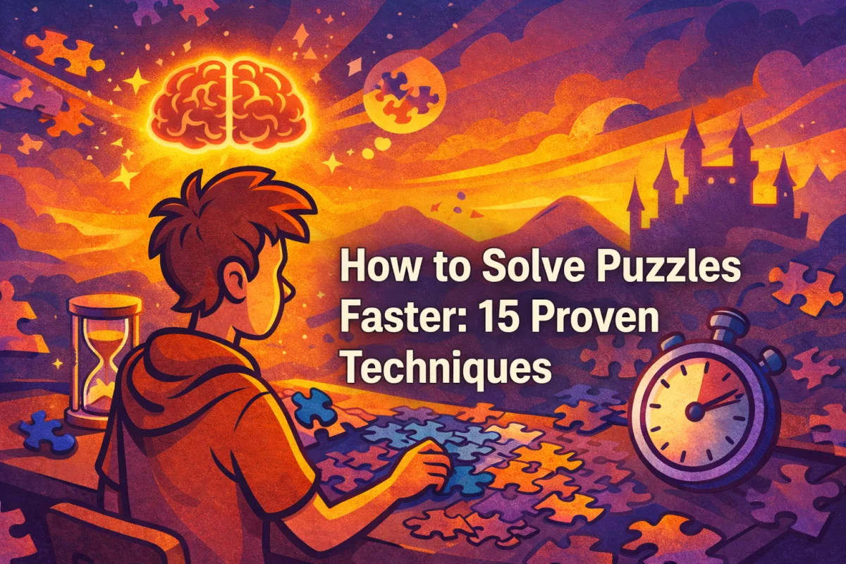 Solve Puzzles Faster: 15 Proven Techniques
