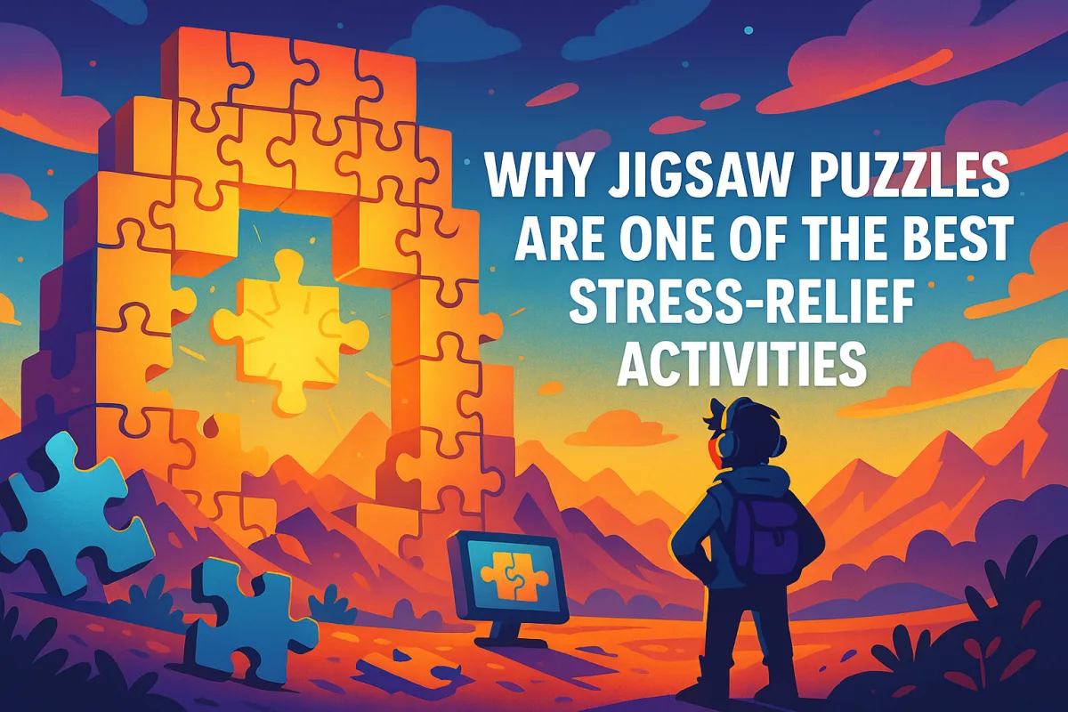Jigsaw Puzzles for Stress Relief: Calm, Focus, Wellness