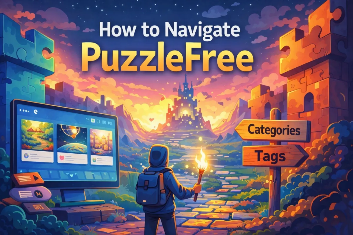 PuzzleFree Navigation: Find Jigsaw Puzzles Fast