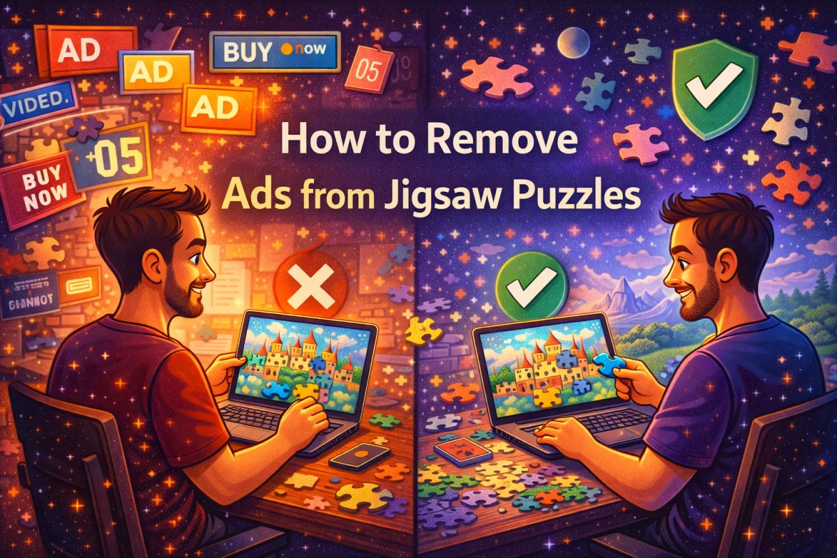 Remove Ads from Jigsaw Puzzles: Get Ad-Free Play