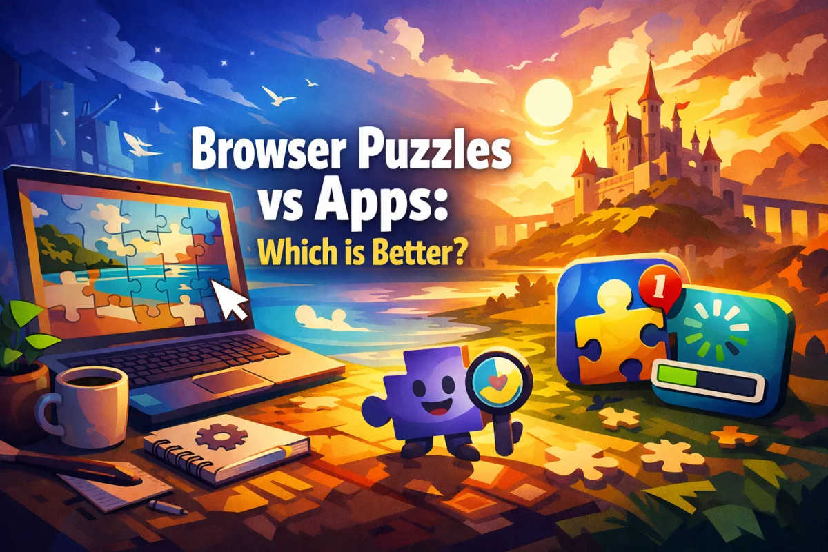 Browser-Based Online Jigsaw Puzzles: Faster & Easier