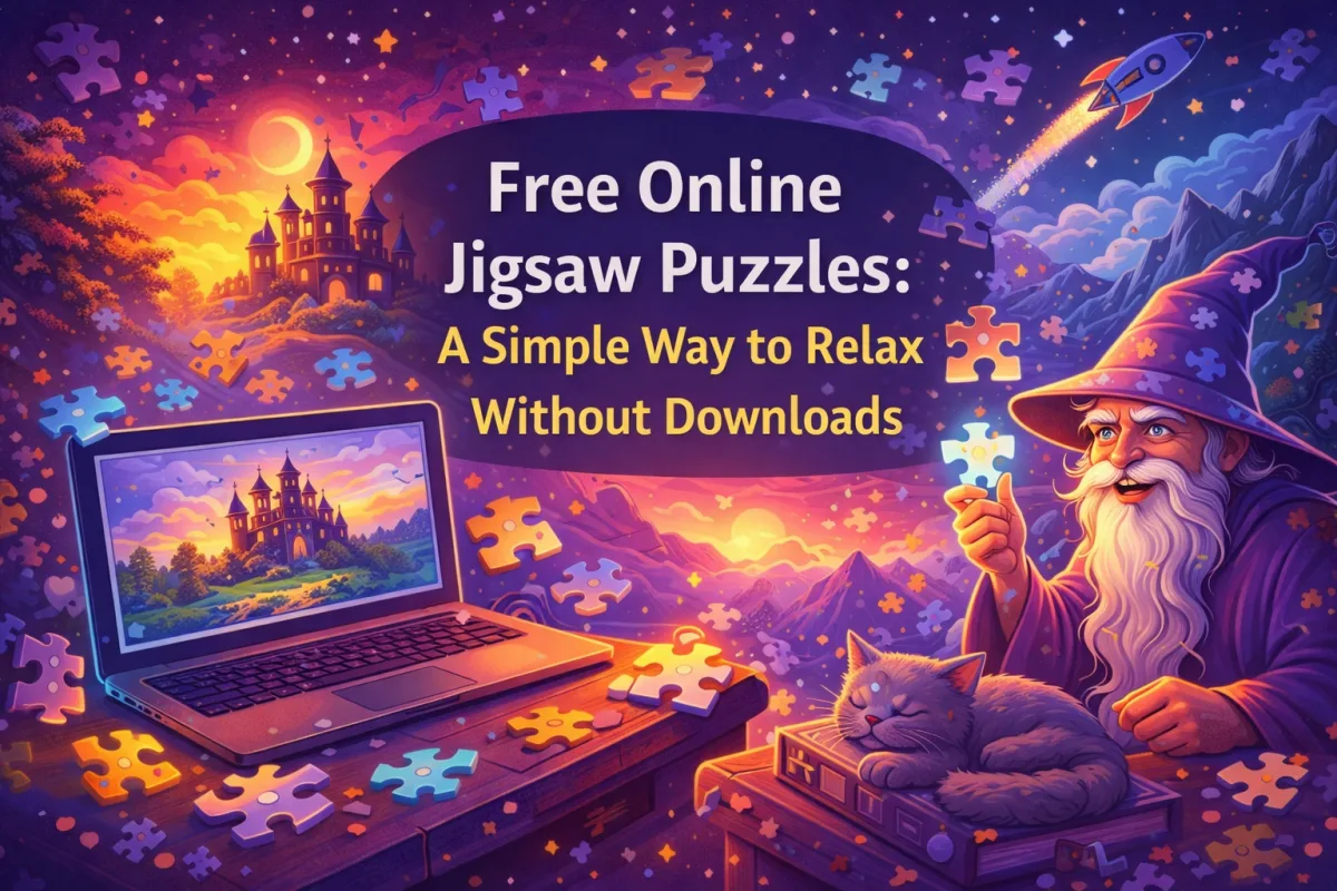Free Online Jigsaw Puzzles – Relax Without Downloads