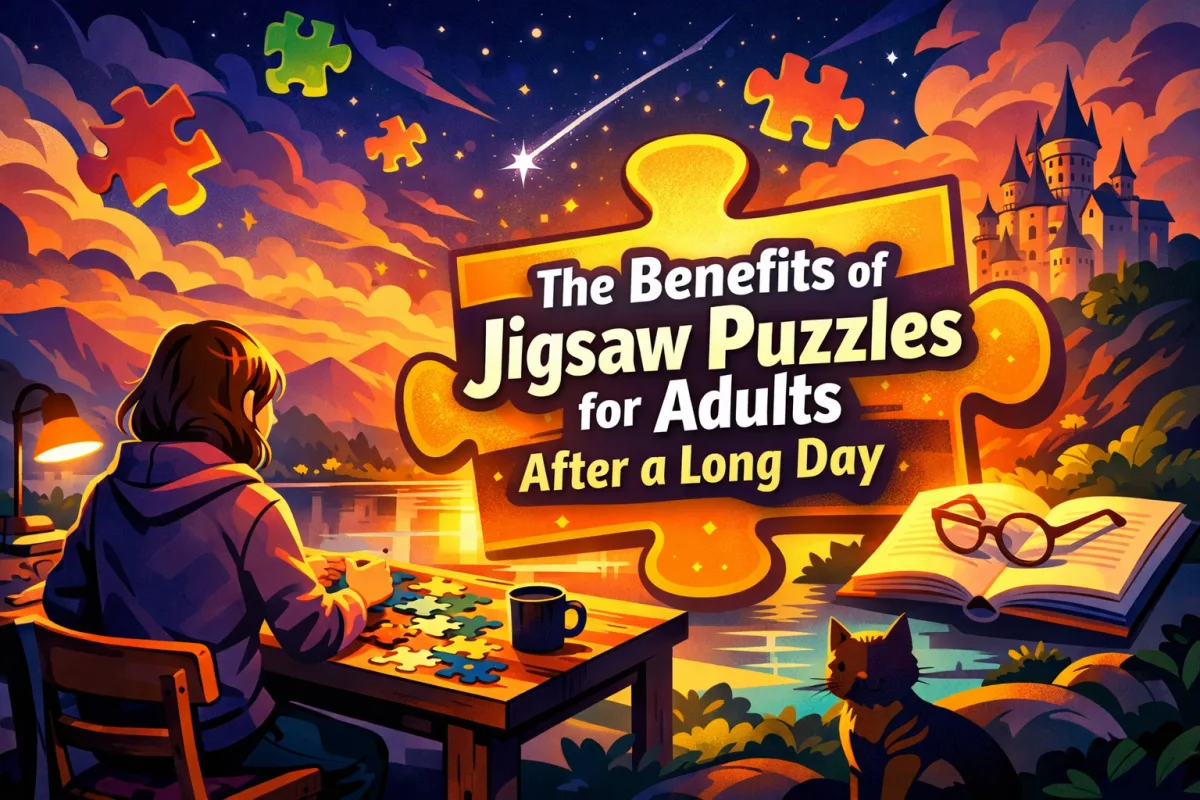 Relaxing Jigsaw Puzzles for Adults After a Long Day
