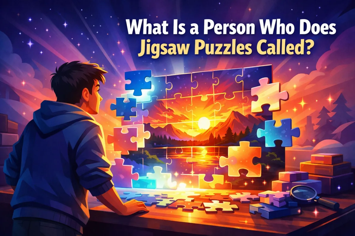 Dissectologist: Name for Jigsaw Puzzle Lovers