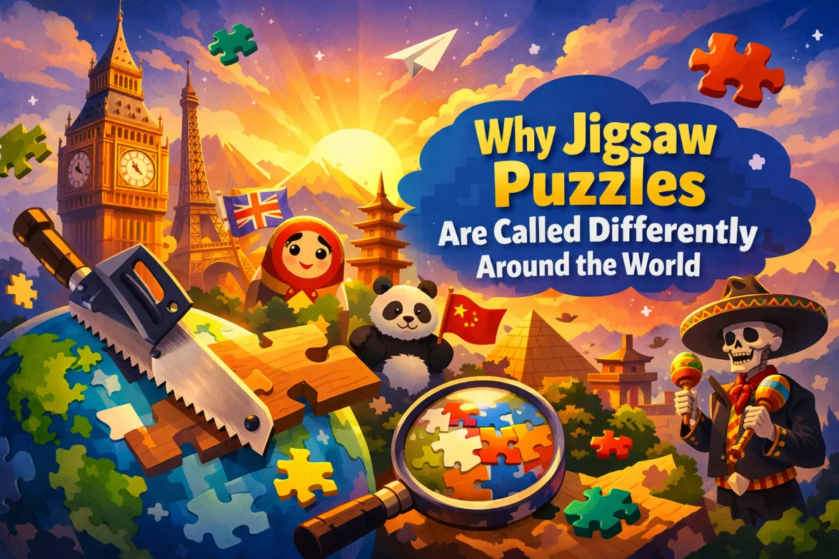 Why Jigsaw Puzzles Have Different Names Worldwide