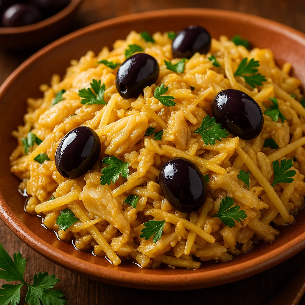 This is an online jigsaw puzzle you can enjoy right in your browser, featuring a delicious food scene that celebrates comforting, rustic cuisine.