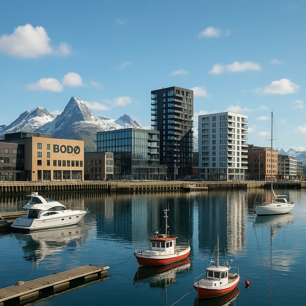 Discover a puzzle with a tranquil waterfront scene showing colorful fishing boats and yachts moored in a glossy harbor against a backdrop of modern buildings an