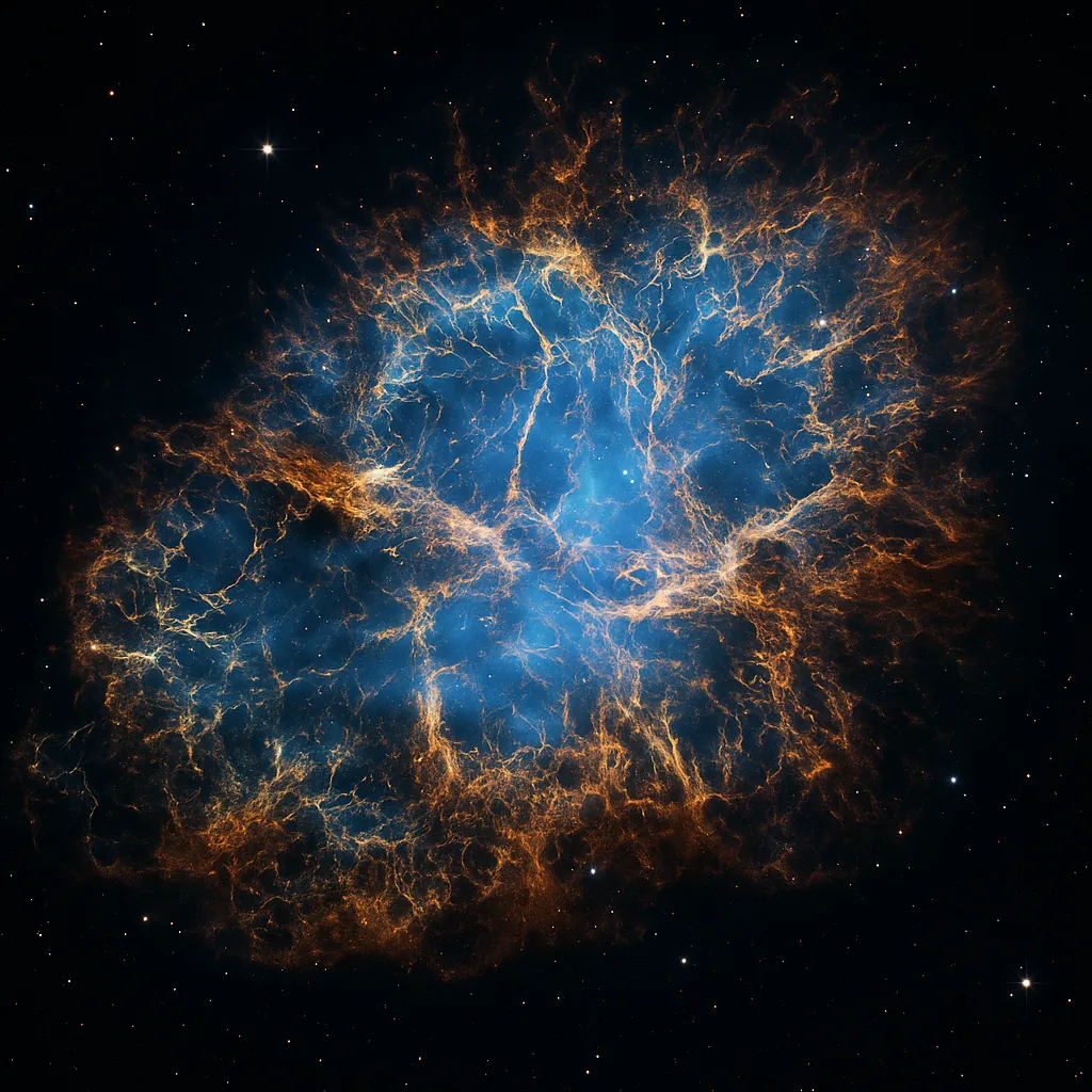 Discover a puzzle with a vivid cosmic nebula floating against a deep, star-studded black sky.