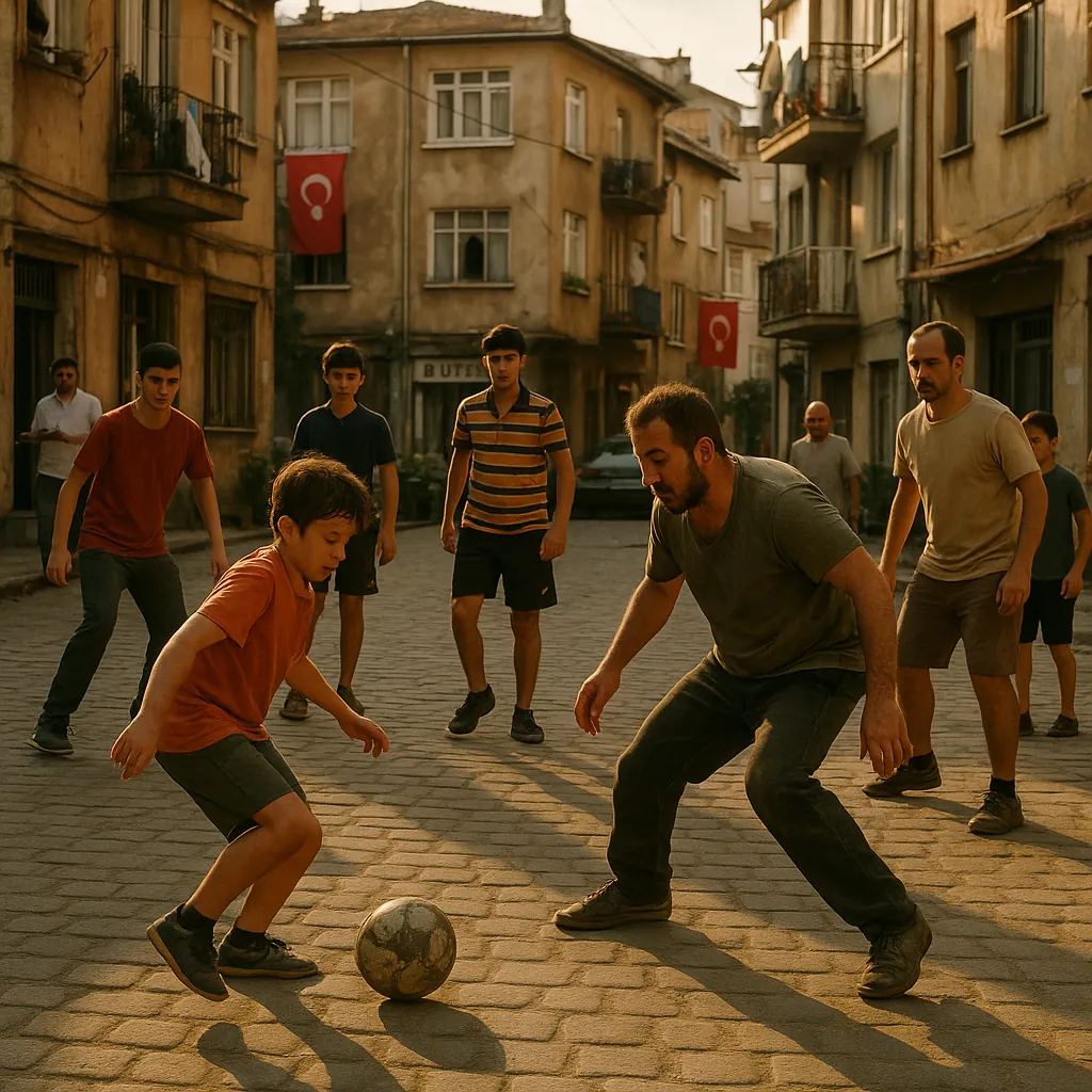 Here’s an online jigsaw puzzle you can play in your browser, focused on a lively street soccer scene that blends city life and sport.