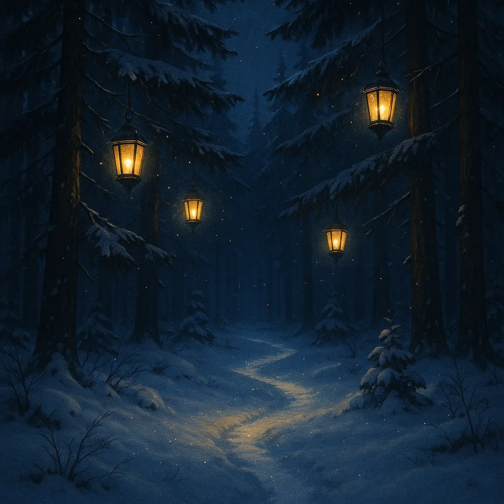 This online jigsaw puzzle features a wintry forest scene that invites calm and wonder as you play it right in your browser, centered on a snowy nature landscape