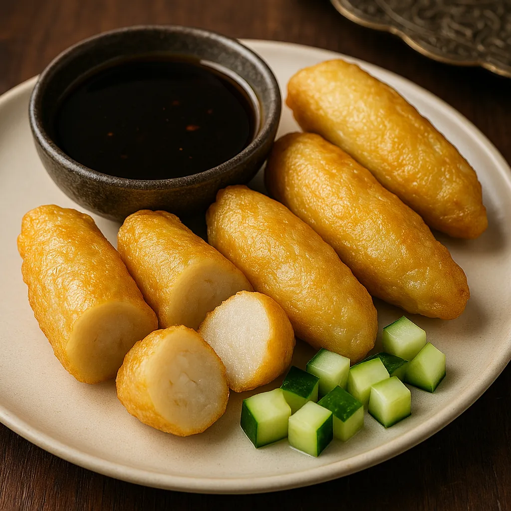 Enjoy assembling a puzzle depicting a cozy culinary still life: golden, crispy fried rolls sliced to reveal their soft, creamy centers, neatly arranged on a war