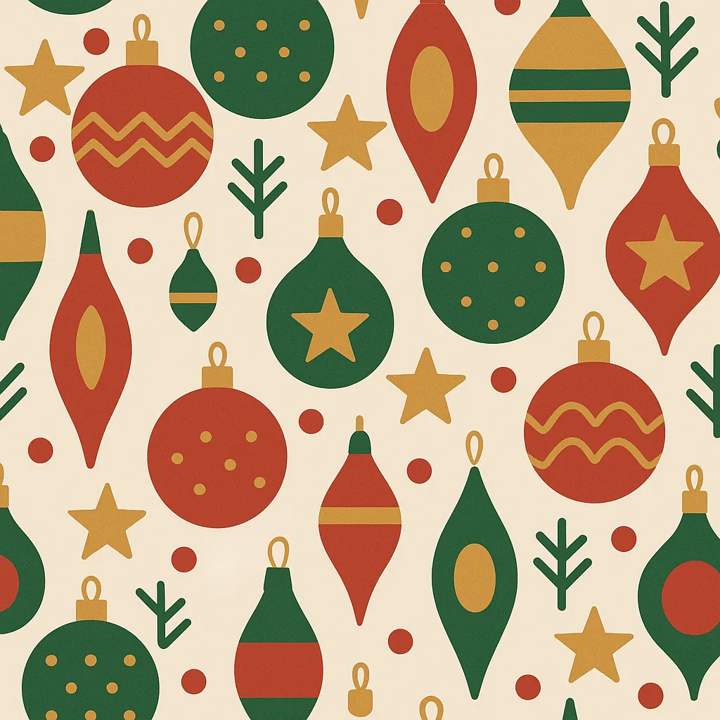 Here’s an online jigsaw puzzle you can play in your browser, featuring a festive holiday theme of Christmas ornaments and stars.