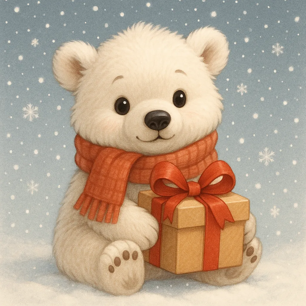 Enjoy an online jigsaw puzzle designed for browser play, featuring a charming animal scene perfect for winter.