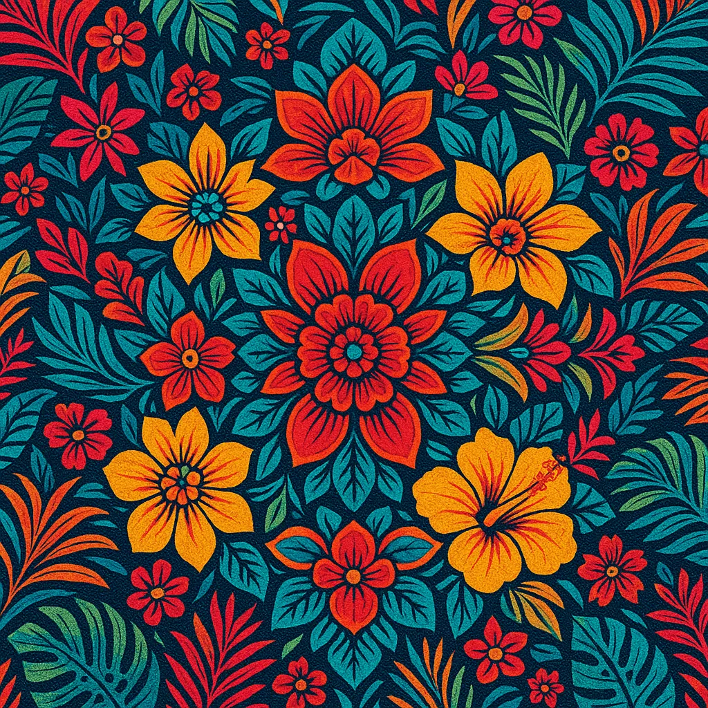 Enjoy an online jigsaw puzzle designed for browser play, featuring a vivid floral motif that celebrates nature and tropical blooms.