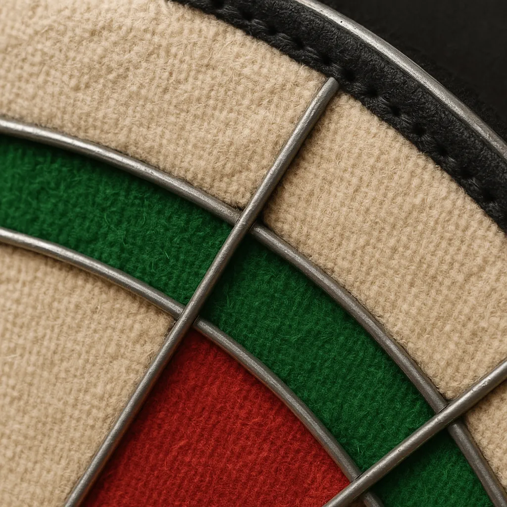This online jigsaw puzzle features a close-up of a classic dartboard, perfect for fans of games and sports to enjoy in the browser.