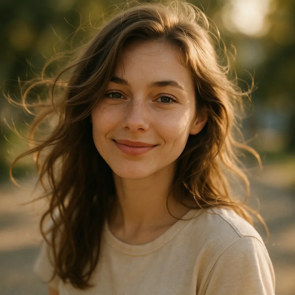 This online jigsaw puzzle features a warm, close-up portrait in the people/portraits category that you can play right in your browser.