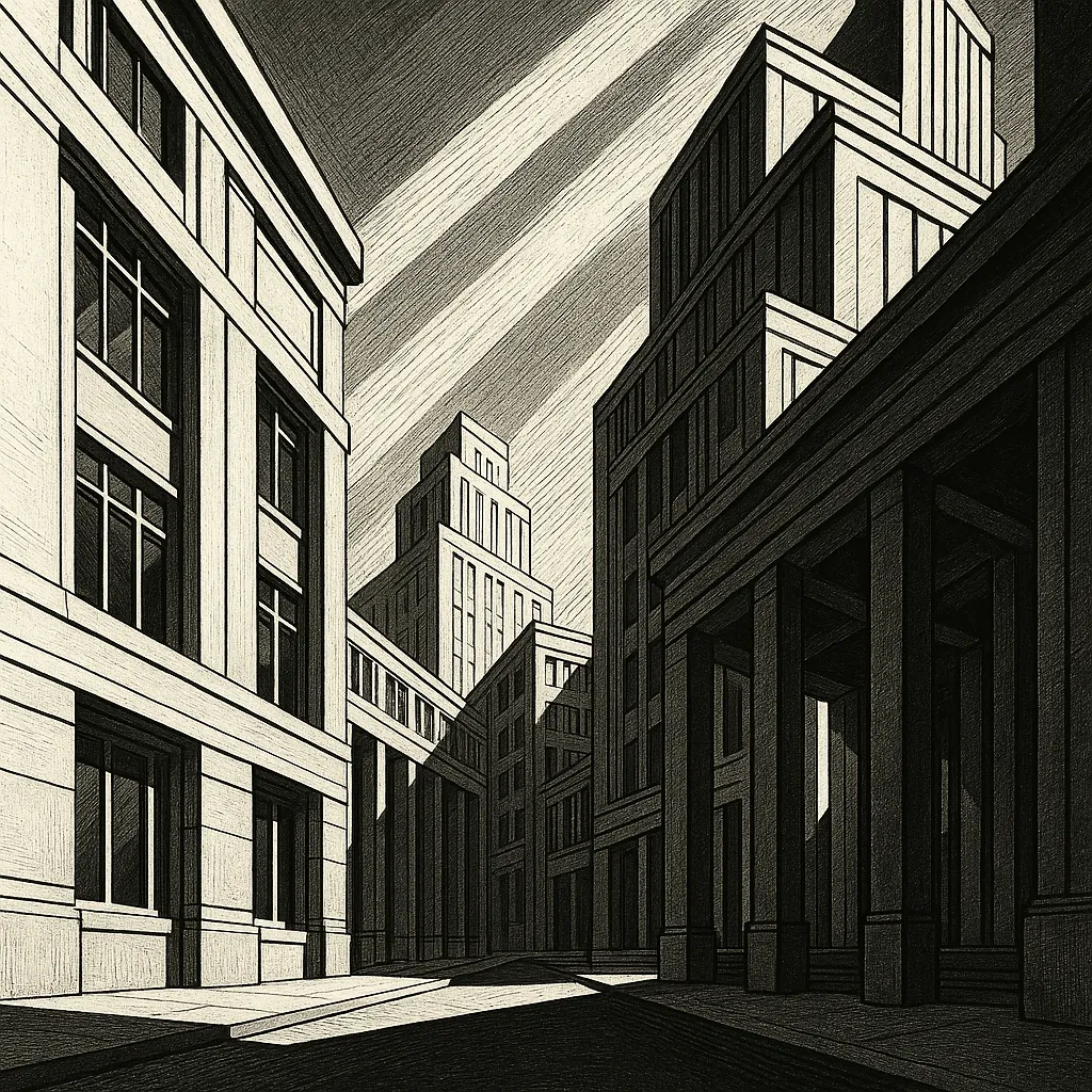 Enjoy an online jigsaw puzzle designed for browser play, featuring a striking urban architecture scene.