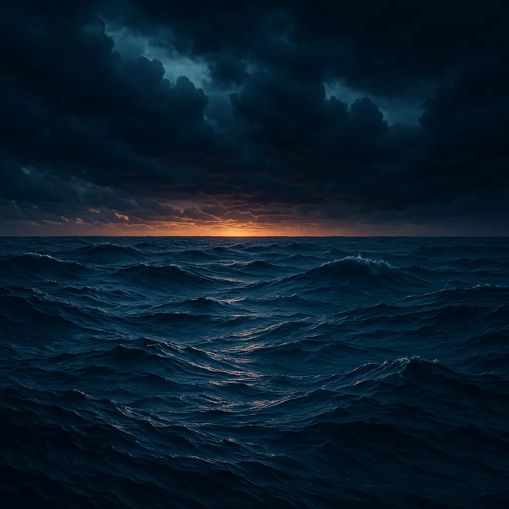 Enjoy an online jigsaw puzzle designed for browser play, featuring a dramatic ocean seascape at dusk and the raw beauty of nature.