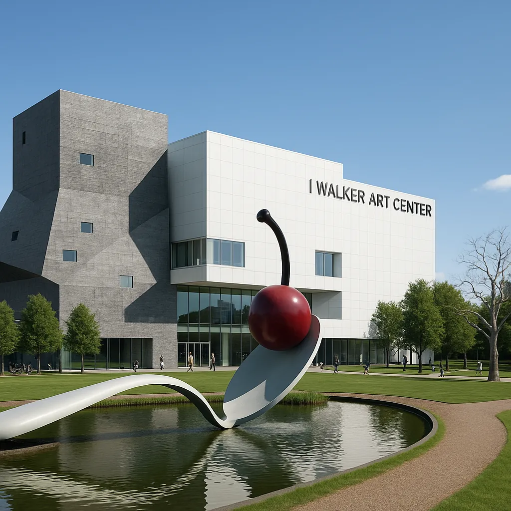 Enjoy an online jigsaw puzzle designed for browser play, featuring striking public art and modern architecture.