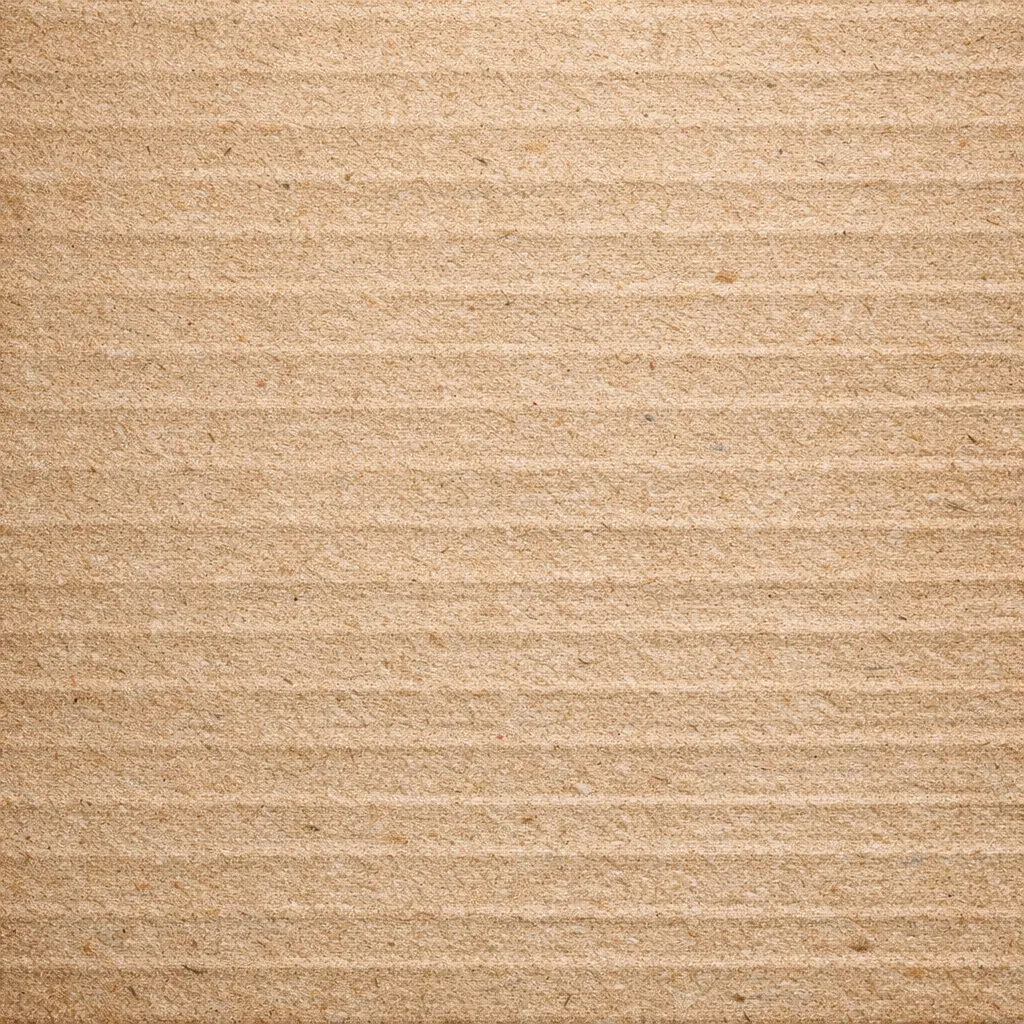 Enjoy an online jigsaw puzzle designed for browser play, featuring a close-up view of corrugated cardboard that highlights its simple, tactile texture.