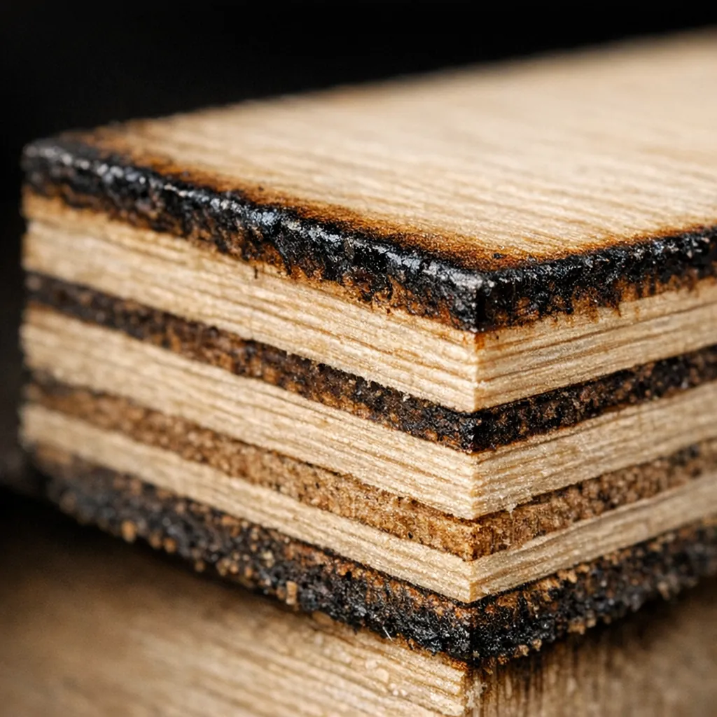 This online jigsaw puzzle features a close-up study of layered wood and rich textures, perfect for fans of objects and material photography.
