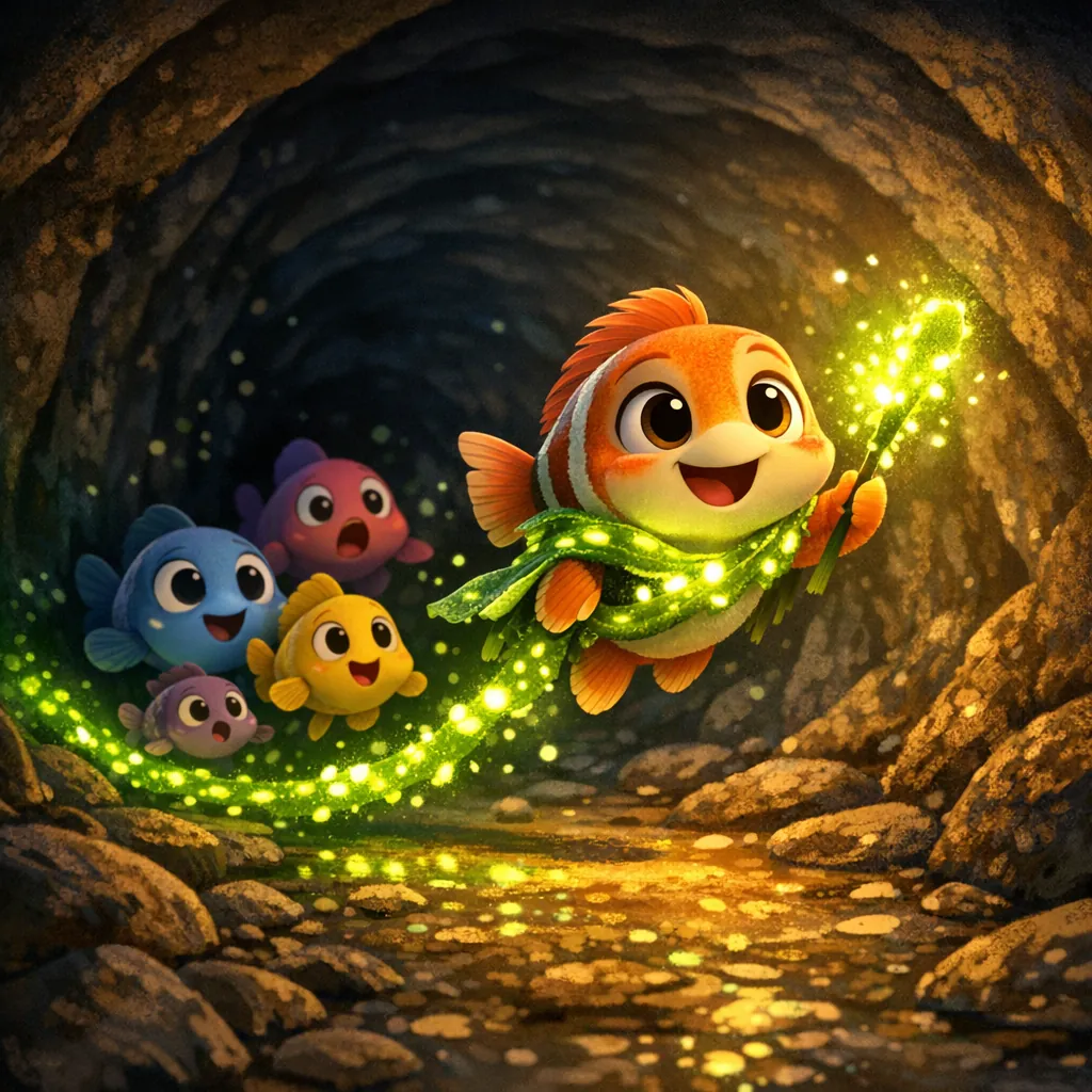 Here’s an online jigsaw puzzle you can play in your browser, featuring a whimsical underwater scene of colorful sea life.