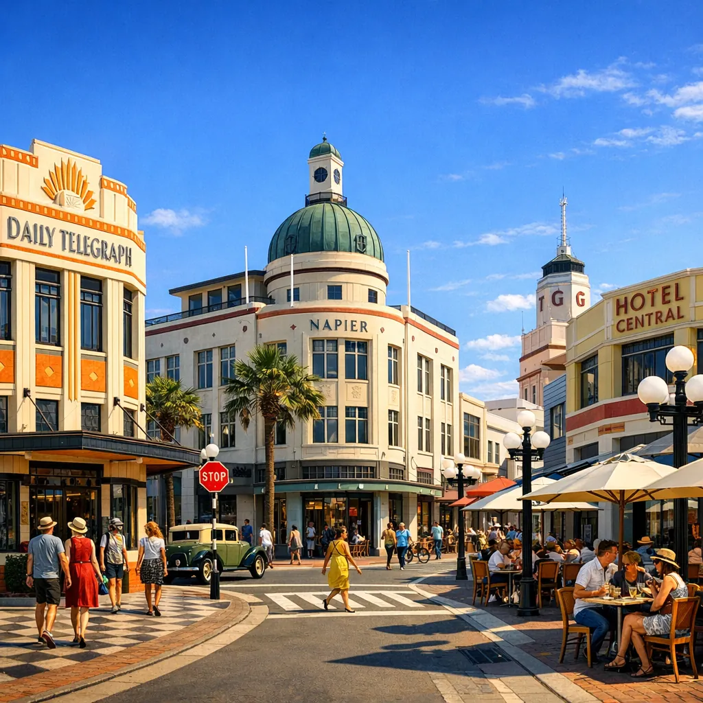 Enjoy an online jigsaw puzzle designed for browser play, featuring sunlit city architecture and a bustling street café scene.