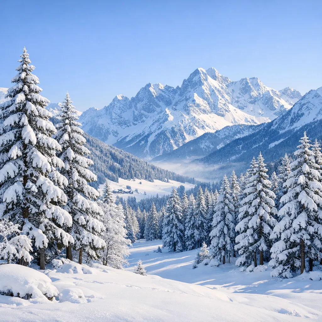 Here’s an online jigsaw puzzle you can play in your browser, featuring a serene winter mountain landscape that celebrates nature and snowy scenery.