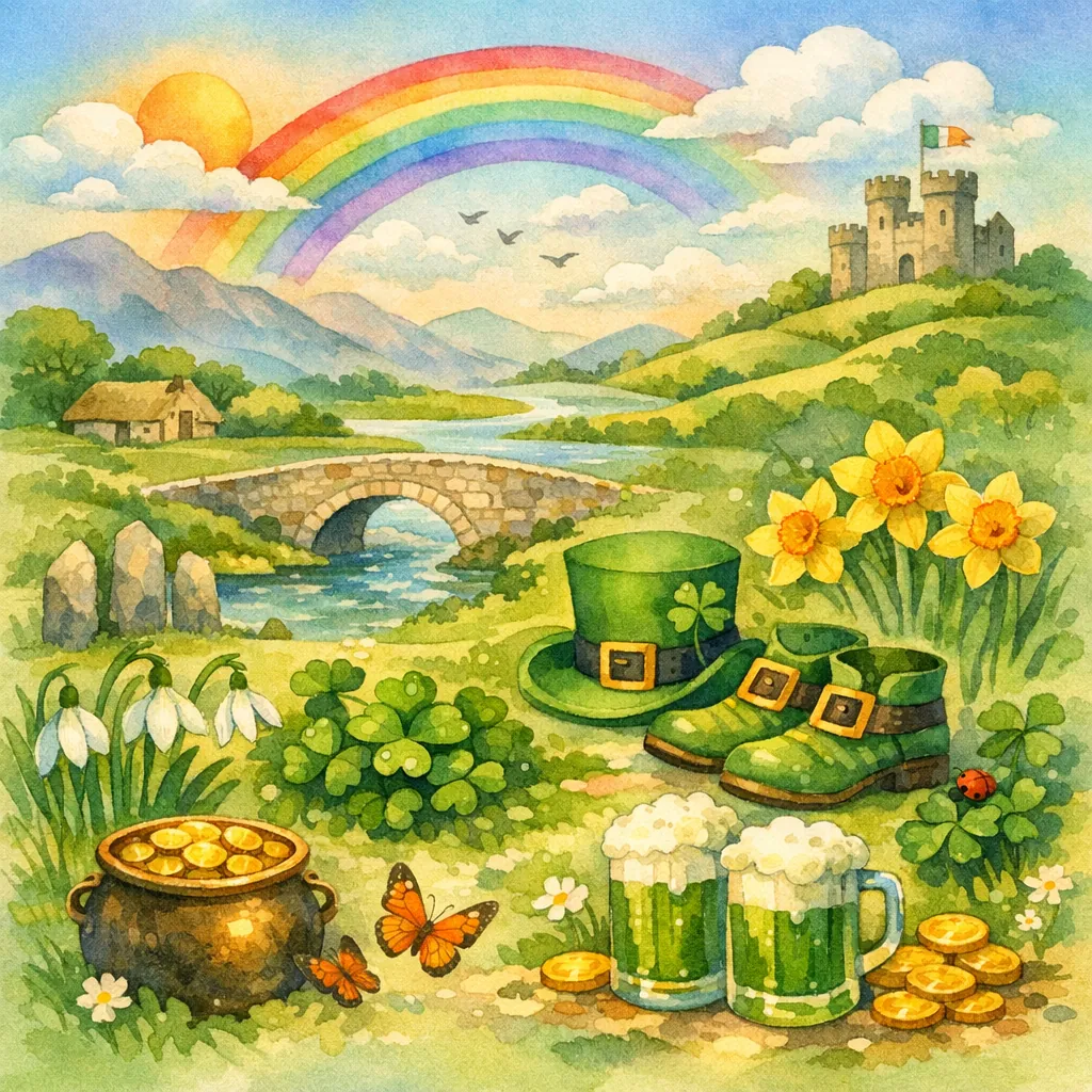 Enjoy an online jigsaw puzzle designed for browser play, featuring a charming St.