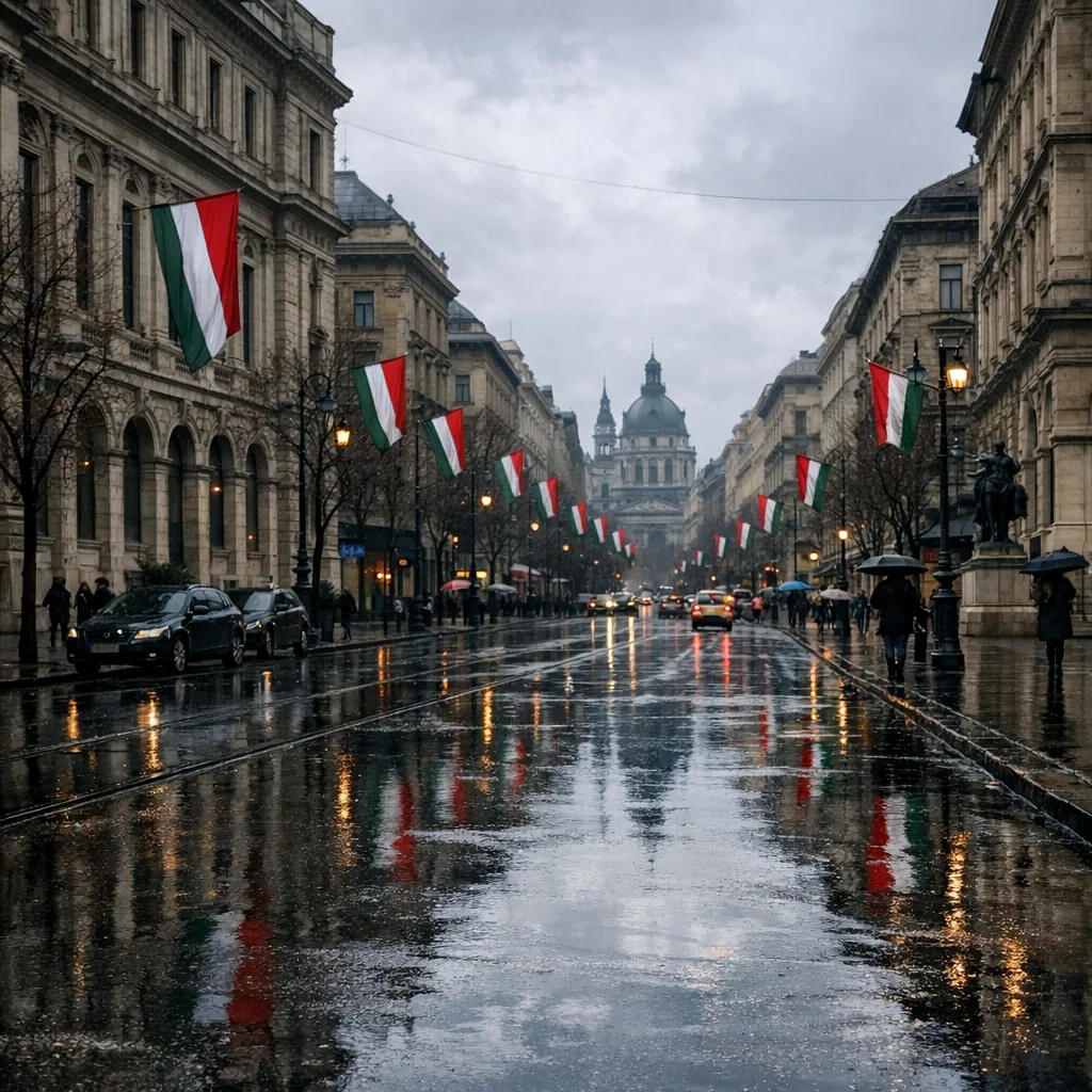 Here’s an online jigsaw puzzle you can play in your browser, featuring a rainy city street scene with historic architecture.