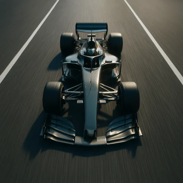 Discover a puzzle with a sleek, high-performance race car speeding down a sunlit track.