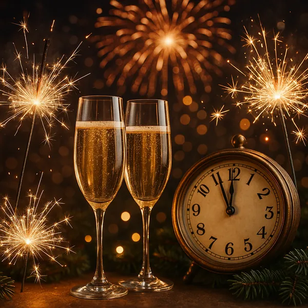 Festive New Year's Eve Celebration jigsaw puzzle
