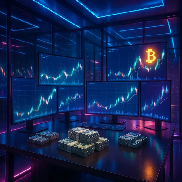 Neon Oracle: The Crypto Altar jigsaw puzzle