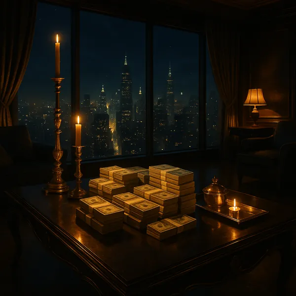 Nocturne of Gold and Citylight jigsaw puzzle