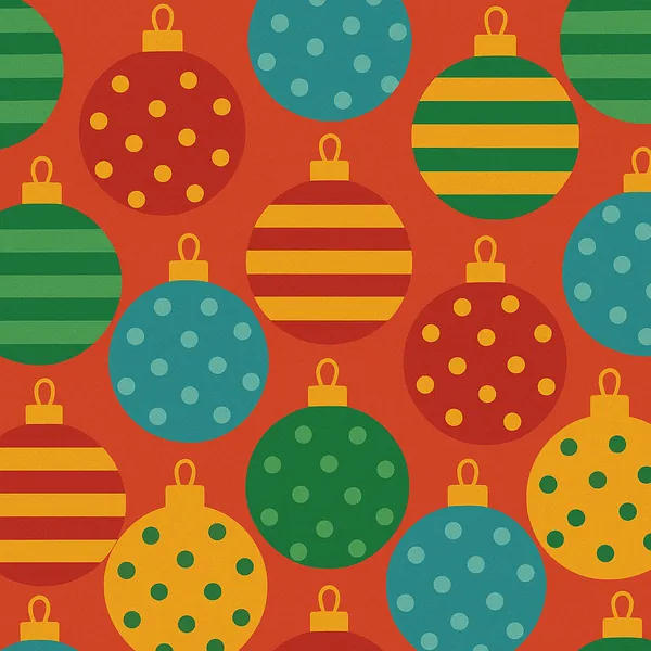 Enjoy an online jigsaw puzzle designed for browser play, featuring a festive pattern of holiday ornaments and cheerful seasonal decor.
