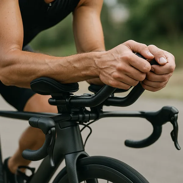 This online jigsaw puzzle features a close-up scene of cycling and fitness, perfect for fans of sports and outdoor activity.