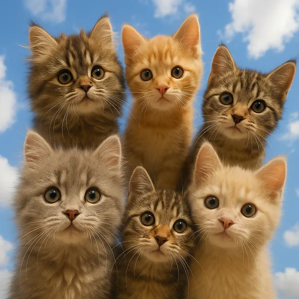 Here’s an online jigsaw puzzle you can play in your browser, focused on adorable animals — a charming group of kittens.