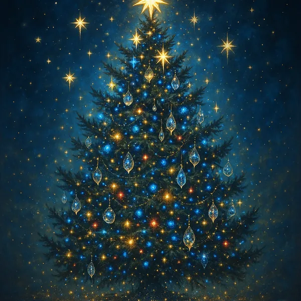 This online jigsaw puzzle features a beautifully decorated Christmas tree, perfect for fans of holiday and seasonal imagery who want a calming browser puzzle ex