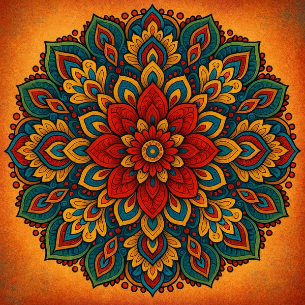 This online jigsaw puzzle features a richly detailed mandala artwork, perfect for lovers of art and pattern-focused images.