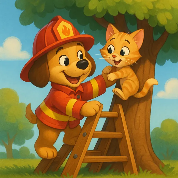 Here’s an online jigsaw puzzle you can play in your browser, featuring a charming animal scene that’s perfect for fans of cute illustrations and family-friendly