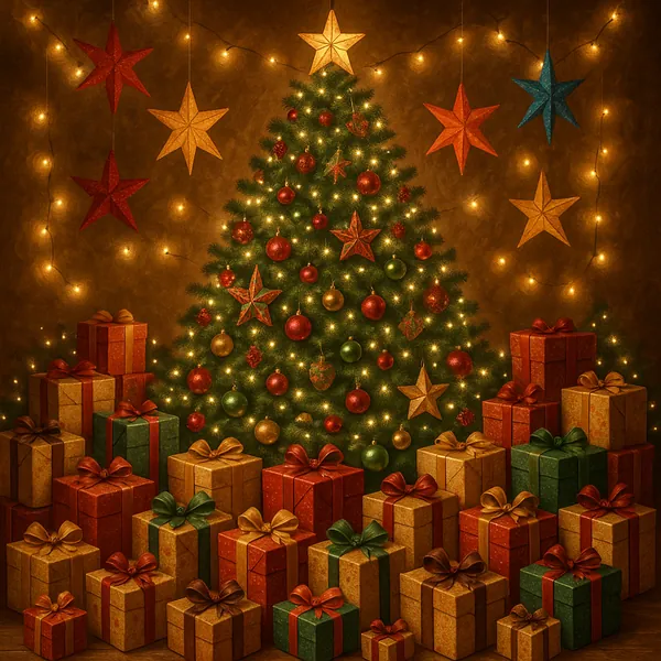 Enjoy an online jigsaw puzzle designed for browser play, featuring a warm and festive Christmas scene perfect for the holiday season.