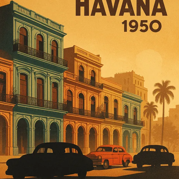 Discover a puzzle with a vintage Havana 1950 scene that brings retro city charm to your screen.