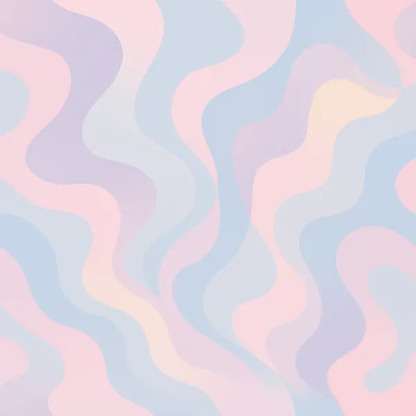 Discover a puzzle with flowing, organic waves in soft pastels—blush pinks, baby blues, lavender and creamy peach—arranged in a soothing abstract pattern that fe
