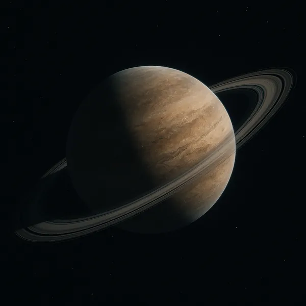 Discover a puzzle with a majestic ringed planet drifting against a velvet-black starfield.
