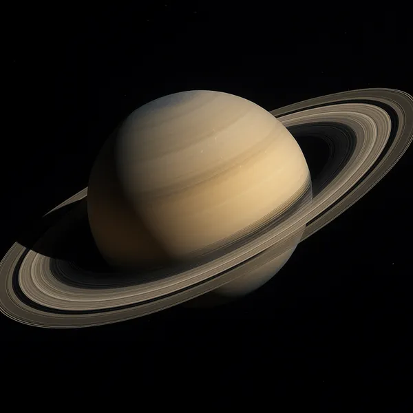 Discover a puzzle with a stunning view of Saturn and its graceful rings floating against the deep black of space.